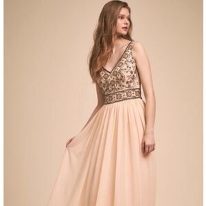 Anthropologie BHLDN Mischa Dress Size 2 new